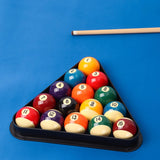 Look Alyfe Standard Black Plastic Billiard Pool 8-Ball Triangle Rack