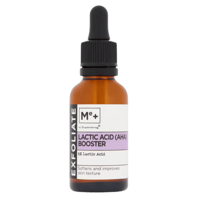 Look Alyfe Superdrug Me+ Lactic Acid AHA Booster Facial Serum - 30ml