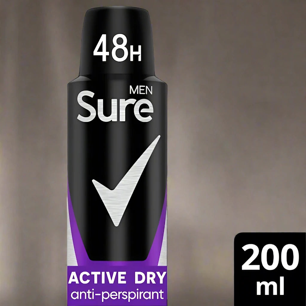 Look Alyfe Sure Men Active Dry Anti-Perspirant Deodorant Spray - 250ml