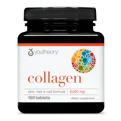 Look Alyfe Youtheory Advanced Collagen Plus Biotin Supplement - 6000mg