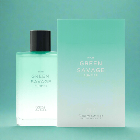 Look Alyfe Zara Green Savage Summer Eau de Toilette For Men 90ml