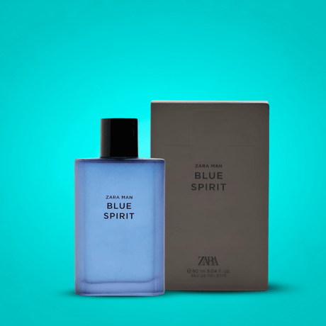Look Alyfe Zara Man Blue Spirit Cologne Eau De Toilette For Men - 90ml