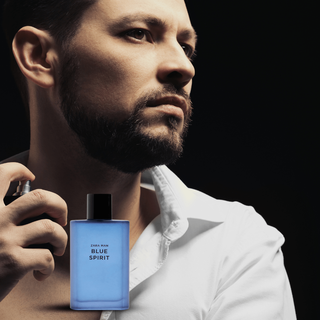 Look Alyfe Zara Man Blue Spirit Cologne Eau De Toilette For Men - 90ml