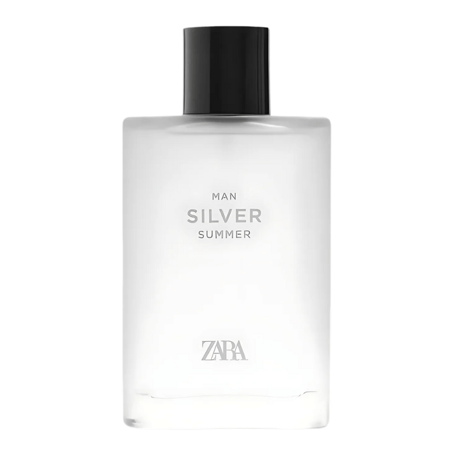 Look Alyfe Zara Silver Summer Cologne Eau De Toilette For Men - 90ml