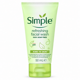 Simple Kind to Skin Refreshing Facial Gel Wash 50ml
