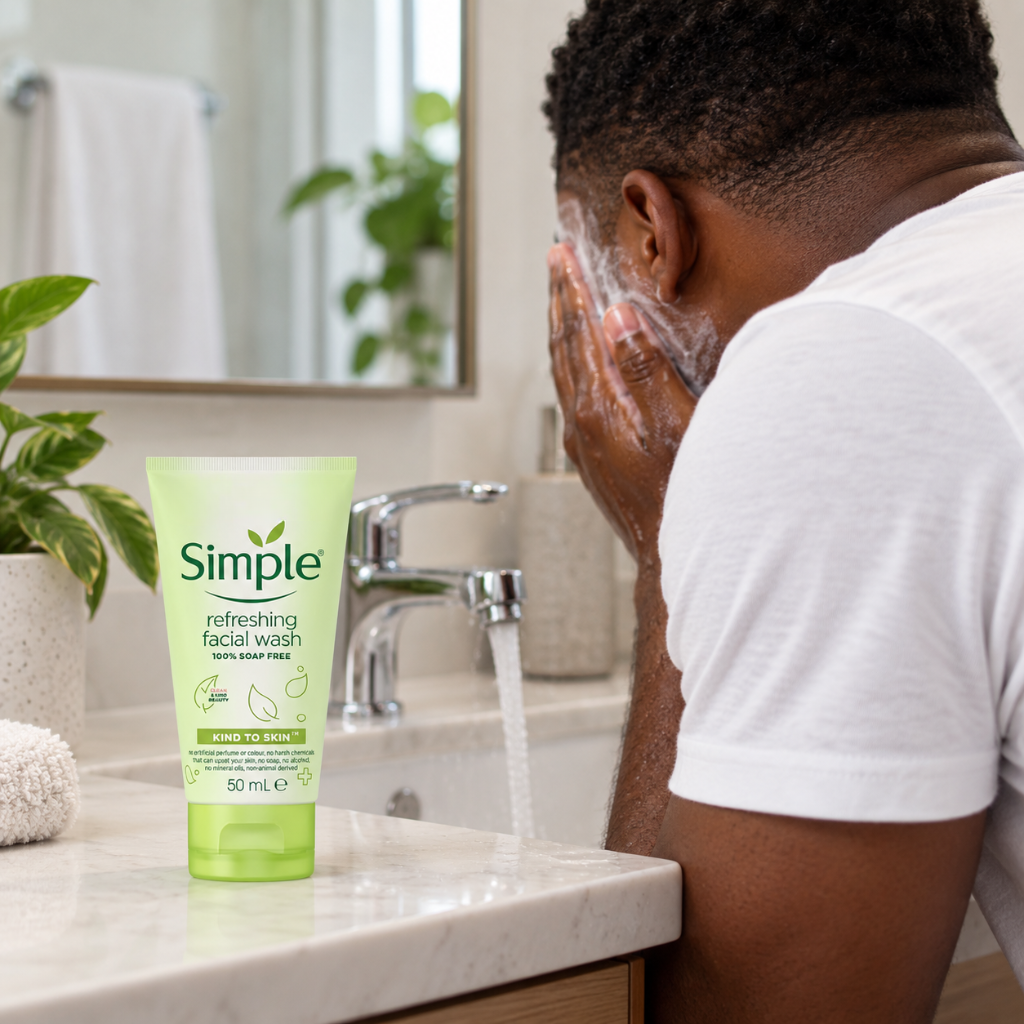 Simple Kind to Skin Refreshing Facial Gel Wash 50ml